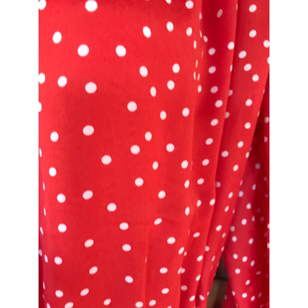 Ellen Tracy Polka Dot Top     Small - Picture 3 of 7